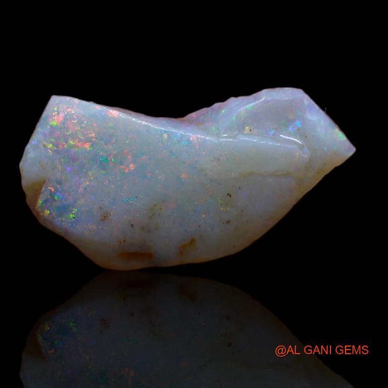 4.30 Cts Natural Australian Fire Opal Loose Gemstone Fancy Rough 21x10x3 mm R-359