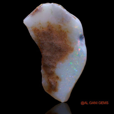 4.30 Cts Natural Australian Fire Opal Loose Gemstone Fancy Rough 21x10x3 mm R-359