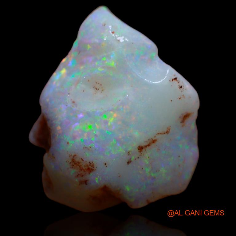 7.20 Cts Natural Australian Fire Opal Fancy Rough Loose Gemstone For Jewelry 16x14x6 mm R-360