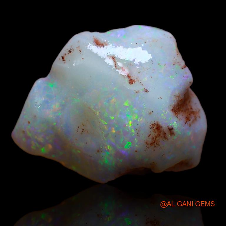 7.20 Cts Natural Australian Fire Opal Fancy Rough Loose Gemstone For Jewelry 16x14x6 mm R-360