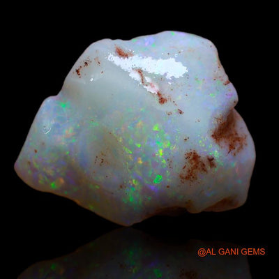 7.20 Cts Natural Australian Fire Opal Fancy Rough Loose Gemstone For Jewelry 16x14x6 mm R-360