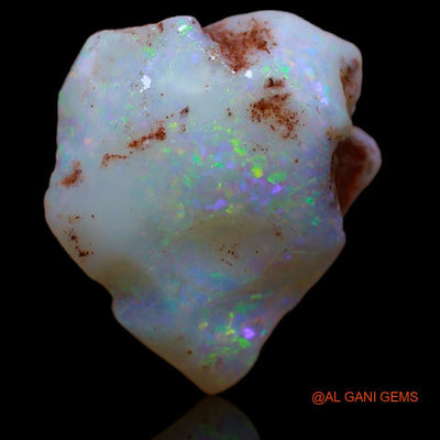 7.20 Cts Natural Australian Fire Opal Fancy Rough Loose Gemstone For Jewelry 16x14x6 mm R-360