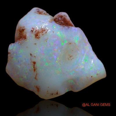 7.20 Cts Natural Australian Fire Opal Fancy Rough Loose Gemstone For Jewelry 16x14x6 mm R-360