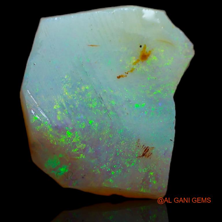 6.00 Cts Natural Australian Fire Opal Fancy Rough Loose Gemstone For Jewelry 14x11x5 mm R-363