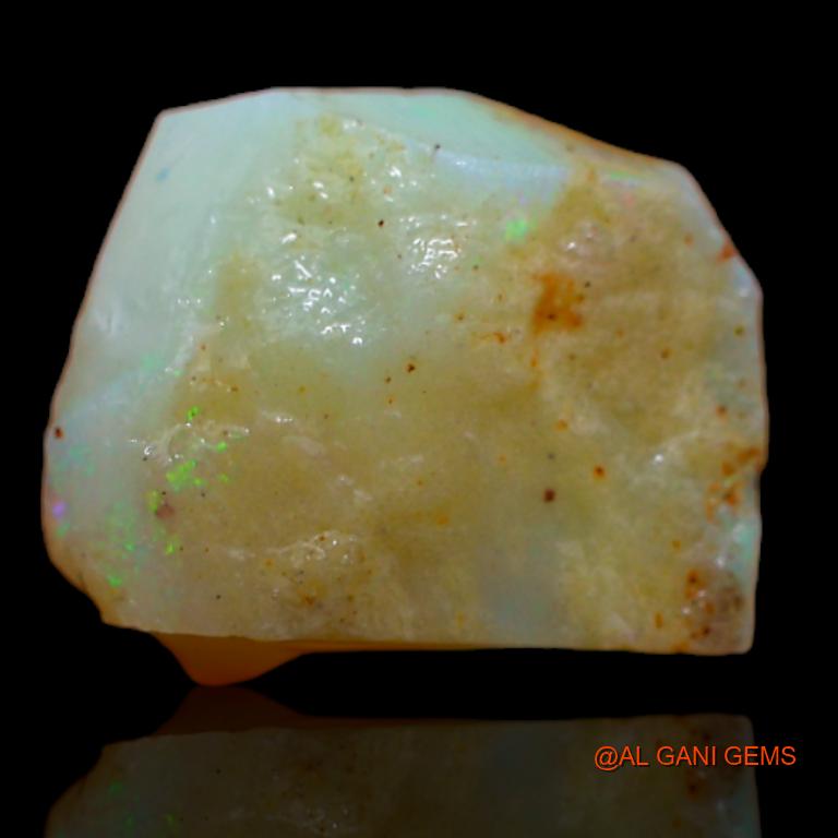 6.00 Cts Natural Australian Fire Opal Fancy Rough Loose Gemstone For Jewelry 14x11x5 mm R-363