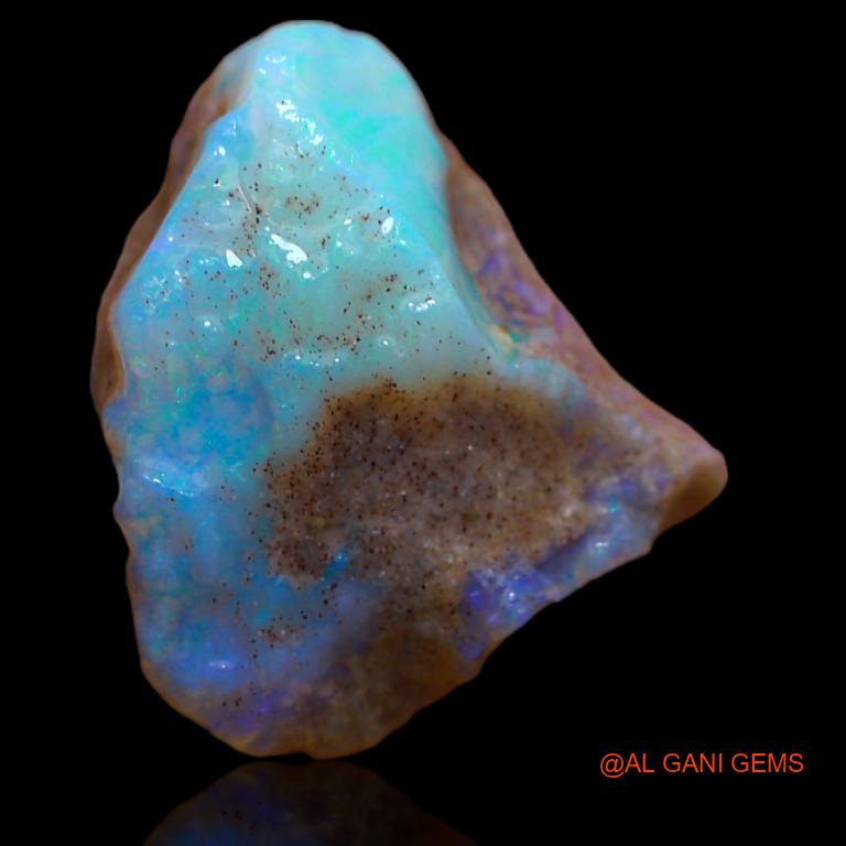 8.00 Cts Unheated Australian Fire Opal Loose Gemstone Fancy Rough Natural 15x14x7 mm R-369