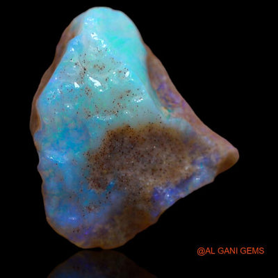 8.00 Cts Unheated Australian Fire Opal Loose Gemstone Fancy Rough Natural 15x14x7 mm R-369