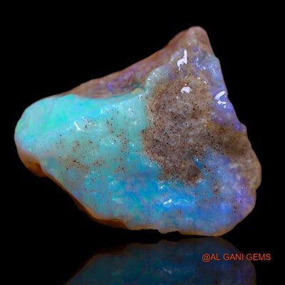 8.00 Cts Unheated Australian Fire Opal Loose Gemstone Fancy Rough Natural 15x14x7 mm R-369