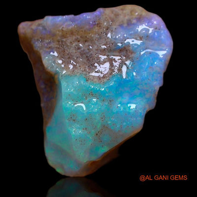 8.00 Cts Unheated Australian Fire Opal Loose Gemstone Fancy Rough Natural 15x14x7 mm R-369