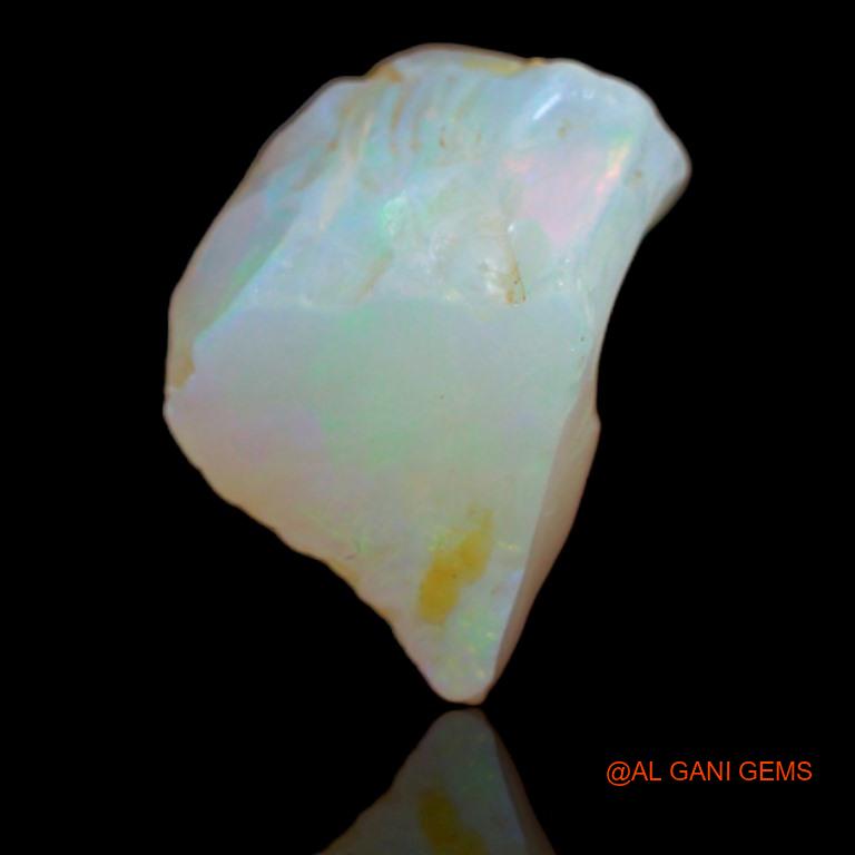 6.40 Cts Natural Australian Fire Opal Loose Gemstone Fancy Rough 7x5x4 mm R-36