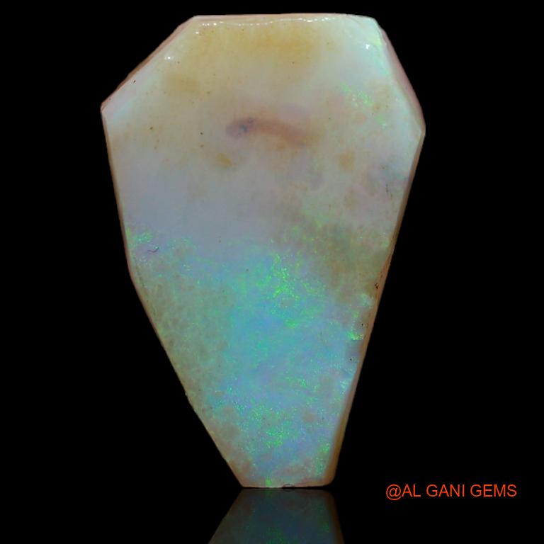 Natural Untreated Fire Opal Loose Gemstone Fancy Rough From Australia 7.80 Cts 17x11x6 mm R-377