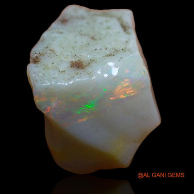 Natural Untreated Fire Opal Loose Gemstone Fancy Rough From Australia 9.40 Cts 19x12x9 mm R-378