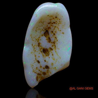 Natural Untreated Fire Opal Loose Gemstone Fancy Rough From Australia 5.20 Cts 21x11x5 mm R-382