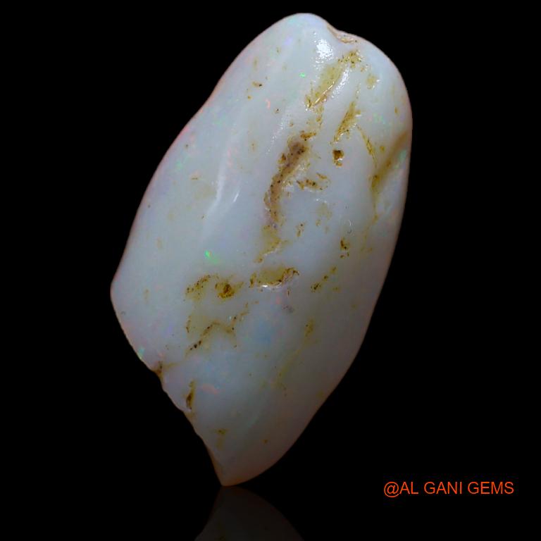 Natural Untreated Fire Opal Loose Gemstone Fancy Rough From Australia 5.20 Cts 21x11x5 mm R-382
