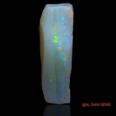 Natural Untreated Fire Opal Loose Gemstone Fancy Rough From Australia 7.00 Cts 18x10x5 mm R-383