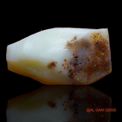 Natural Untreated Fire Opal Loose Gemstone Fancy Rough From Australia 7.00 Cts 18x10x5 mm R-383
