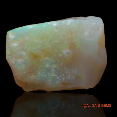 5.40 Cts Natural Australian Fire Opal Loose Gemstone Fancy Rough 15x10x5 mm R-388