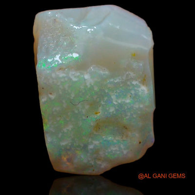 5.40 Cts Natural Australian Fire Opal Loose Gemstone Fancy Rough 15x10x5 mm R-388