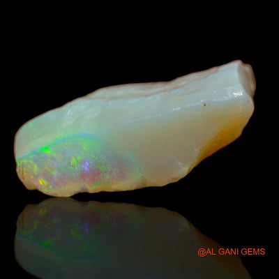 5.40 Cts Natural Australian Fire Opal Loose Gemstone Fancy Rough 15x10x5 mm R-388