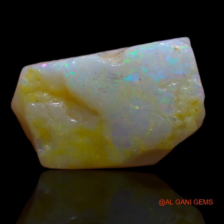 4.30 Cts Natural Australian Fire Opal Loose Gemstone Fancy Rough 15x9x4 mm R-390