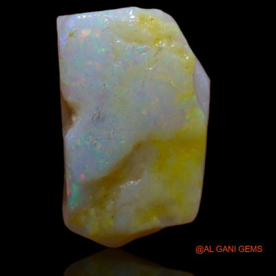 4.30 Cts Natural Australian Fire Opal Loose Gemstone Fancy Rough 15x9x4 mm R-390