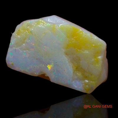 4.30 Cts Natural Australian Fire Opal Loose Gemstone Fancy Rough 15x9x4 mm R-390