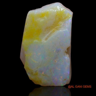 4.30 Cts Natural Australian Fire Opal Loose Gemstone Fancy Rough 15x9x4 mm R-390