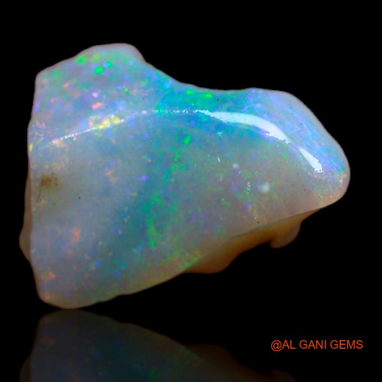 Natural Untreated Fire Opal Loose Gemstone Fancy Rough From Australia 2.50 Cts 11x8x5 mm R-395