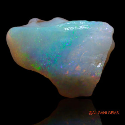 Natural Untreated Fire Opal Loose Gemstone Fancy Rough From Australia 2.50 Cts 11x8x5 mm R-395
