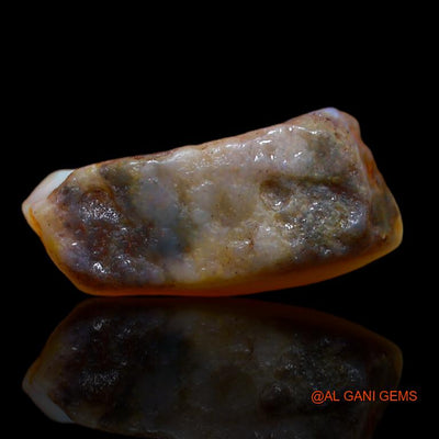 4.70 Cts Natural Australian Fire Opal Loose Gemstone Fancy Rough 14x7x6 mm R-396