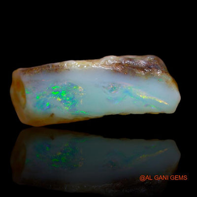4.70 Cts Natural Australian Fire Opal Loose Gemstone Fancy Rough 14x7x6 mm R-396