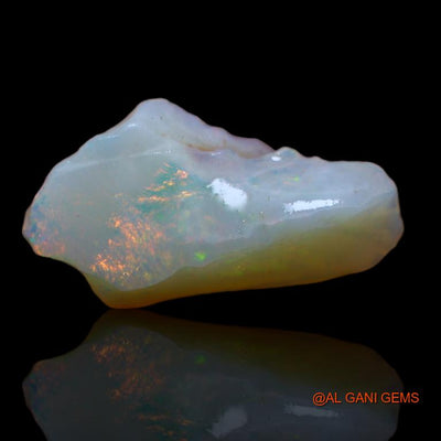 3.40 Cts Unheated Australian Fire Opal Loose Gemstone Fancy Rough Natural 17x9x6 mm R-397