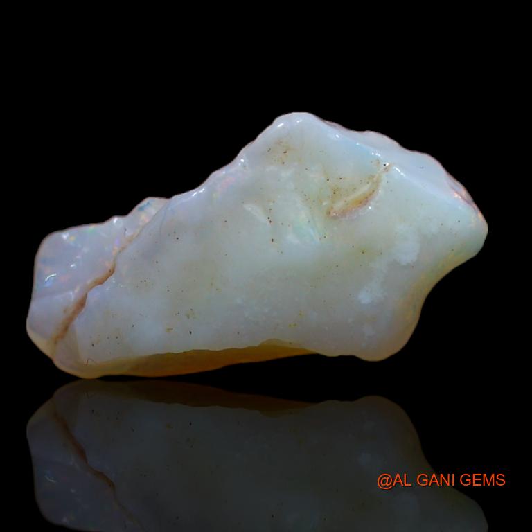 3.40 Cts Unheated Australian Fire Opal Loose Gemstone Fancy Rough Natural 17x9x6 mm R-397