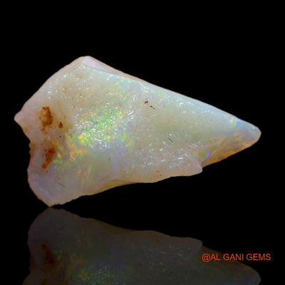 2.80 Cts Natural Australian Fire Opal Loose Gemstone Fancy Rough 17x9x4 mm R-398