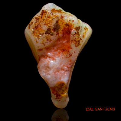 3.30 Cts Natural Australian Fire Opal Loose Gemstone Fancy Rough 15x9x5 mm R-399