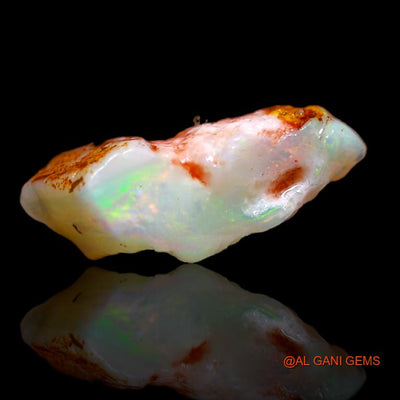 3.30 Cts Natural Australian Fire Opal Loose Gemstone Fancy Rough 15x9x5 mm R-399