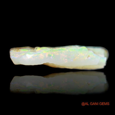 Natural Untreated Fire Opal Loose Gemstone Fancy Rough From Australia 5.20 Cts 19x16x2 mm R-3