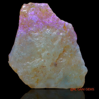 16.70 Cts Natural Australian Fire Opal Loose Gemstone Fancy Rough 35x34x4 mm R-403