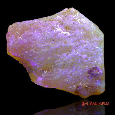 16.70 Cts Natural Australian Fire Opal Loose Gemstone Fancy Rough 35x34x4 mm R-403