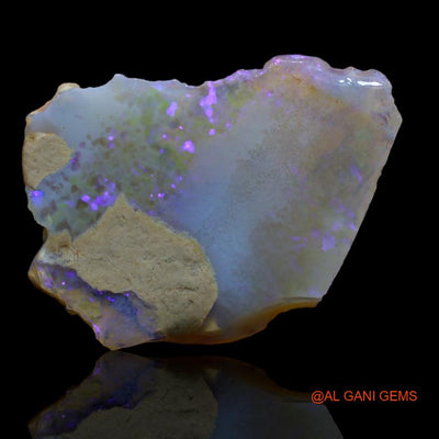 Natural Untreated Fire Opal Loose Gemstone Fancy Rough From Australia 24.00 Cts 29x22x6 mm R-416