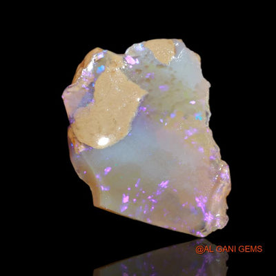 Natural Untreated Fire Opal Loose Gemstone Fancy Rough From Australia 24.00 Cts 29x22x6 mm R-416