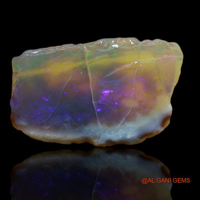 17.00 Cts Unheated Australian Fire Opal Loose Gemstone Fancy Rough Natural 27x17x7 mm R-417