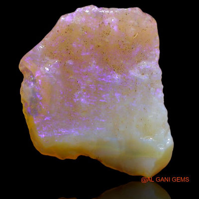 18.00 Cts Natural Australian Fire Opal Fancy Rough Loose Gemstone For Jewelry 26x22x5 mm R-425