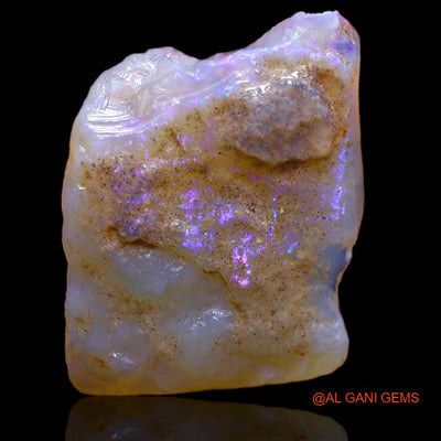 21.00 Cts Natural Australian Fire Opal Loose Gemstone Fancy Rough 25x20x7 mm R-426