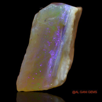 Natural Fire Opal Gemstone 30.00 Cts Loose Fancy Rough From Australia 16x21x11 mm R-427