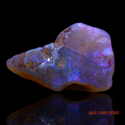 12.80 Cts Natural Australian Fire Opal Loose Gemstone Fancy Rough 24x15x10 mm R-434