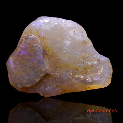 16.70 Cts Natural Australian Fire Opal Loose Gemstone Fancy Rough 27x20x6 mm R-438