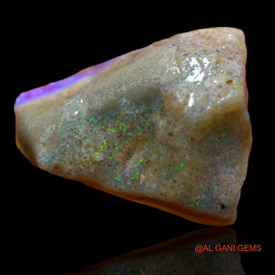 Natural Untreated Fire Opal Loose Gemstone Fancy Rough From Australia 13.00 Cts 20x17x8 mm R-440