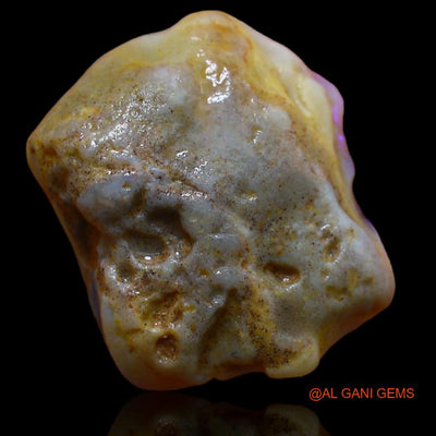 13.00 Cts Natural Australian Fire Opal Fancy Rough Loose Gemstone For Jewelry 20x17x7 mm R-441