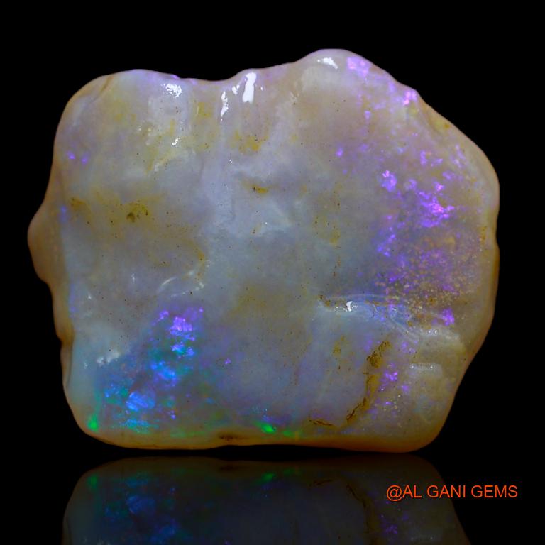13.00 Cts Natural Australian Fire Opal Fancy Rough Loose Gemstone For Jewelry 20x17x7 mm R-441